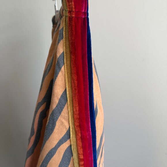 Aviator Nation Classic Velvet Sweatpants Tiger Print Size S - Picture 2 of 4